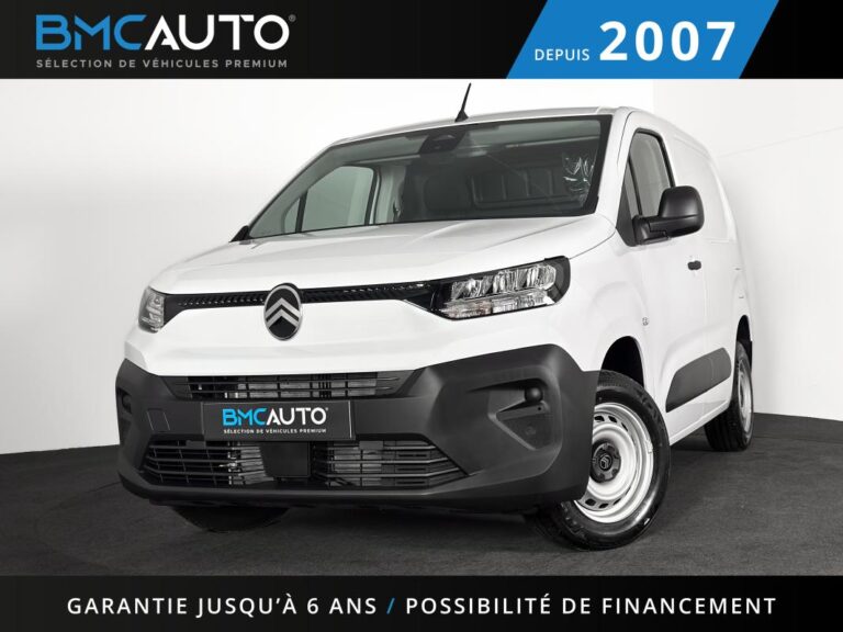 Citroën Berlingo M 3 PLACES 1.5 BLUEHDI 100CH CARPLAY REGUL CLIM DAB FULL LED CABINE EXTENSO -34% - Image 01 (July 7, 2026)