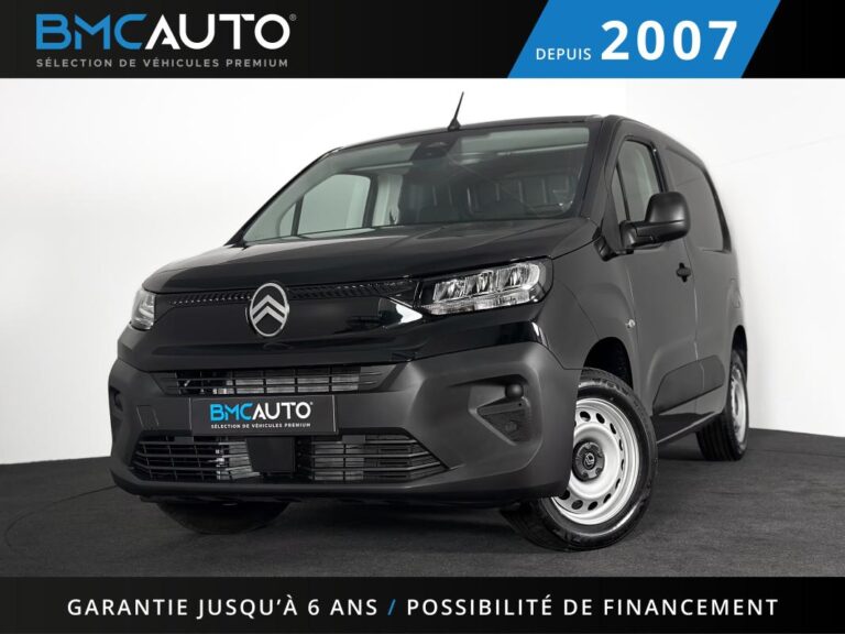 Citroën Berlingo VAN 3PL BLUEHDI 130CH -32% NEUF EAT8 S&S CARPLAY REGUL DAB FULL LED CABINE EXTENSO - Image 01 (July 7, 2026)