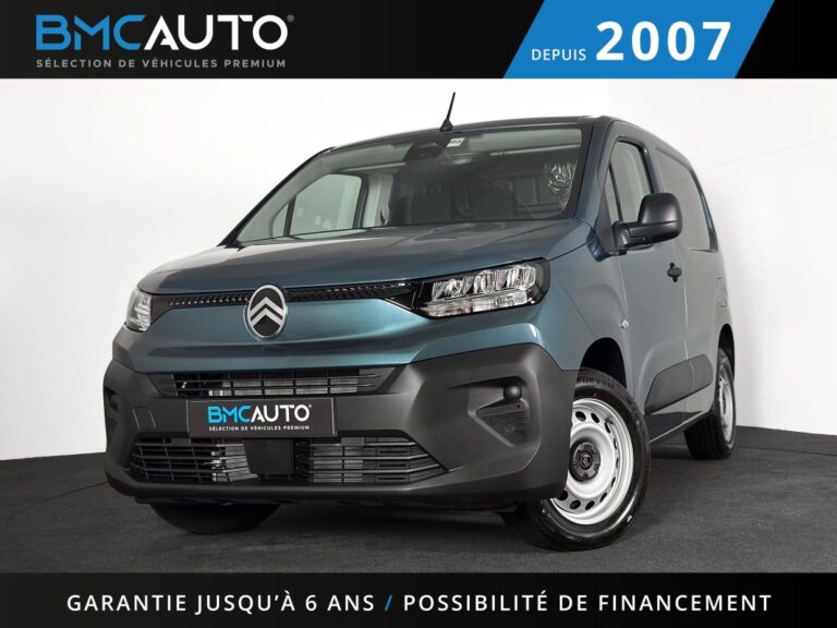 Citroën Berlingo VAN 3PL BLUEHDI 130CH -32% NEUF EAT8 S&S CARPLAY REGUL DAB FULL LED CABINE EXTENSO - Image 01 (July 7, 2026)