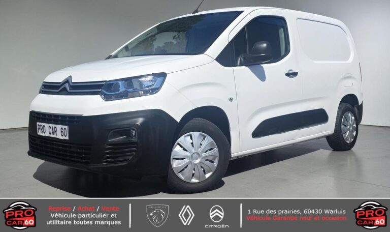 Citroën Berlingo 1° Main 1.5 b HDI 100cv pack Club Distribution neuve / Entretien Citroen vu69 - Image 01 (July 7, 2026)