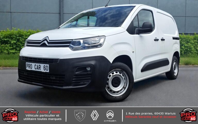 Citroën Berlingo 1° Main 1.5 b HDI 100cv Driver Double porte latérales Entretien Constructeur - Image 01 (July 7, 2026)