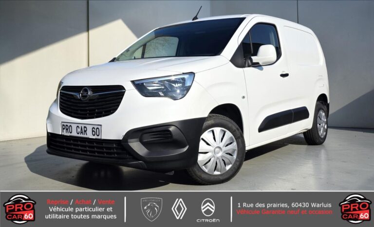 Opel combo cargo 1° Main 1.5 cdti 100cv Standard Tél / Clim Régul - Image 01 (July 7, 2026)
