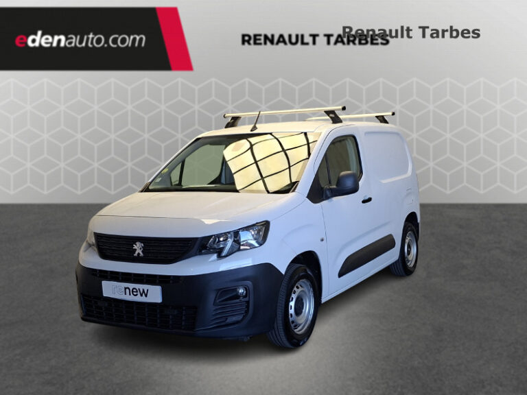 Peugeot Partner FGN FOURGON STANDARD 650 KG BLUEHDI 100 S&S BVM5 ASPHALT - Image 01 (July 7, 2026)