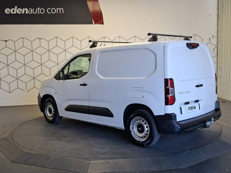Peugeot Partner FGN FOURGON STANDARD 650 KG BLUEHDI 100 S&S BVM5 ASPHALT - Image 03 (July 7, 2026)
