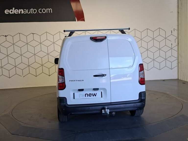 Peugeot Partner FGN FOURGON STANDARD 650 KG BLUEHDI 100 S&S BVM5 ASPHALT - Image 04 (July 7, 2026)