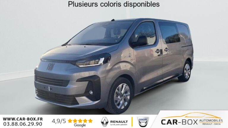 Fiat Scudo Cabine Approfondie CA FIXE M DIESEL 180 CH AUTOMATIQUE - Image 01 (July 7, 2026)
