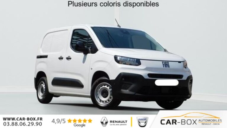 Fiat Doblo Fourgon TAILLE M 650 KG BLUEHDI 100 S BVM6 - Image 01 (July 7, 2026)