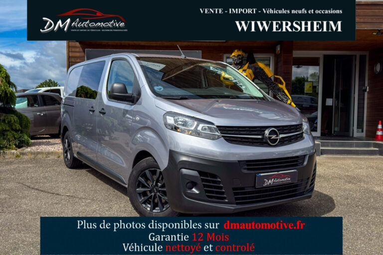 Opel Vivaro Cabine Approfondie III Taille M BlueHDi 145 EAT8 Edition - Image 01 (July 7, 2026)