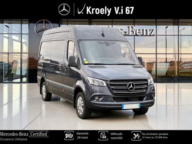 Mercedes Sprinter 319 CDI fourgon 12m3 37 V6 3.0L 190ch BVM6 39 - Image 04 (July 7, 2026)
