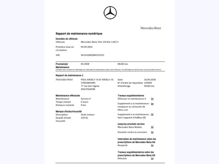 Mercedes Vito 116 CDI Long L2 163ch LED BVA 28900€HT Garantie 2 - Image 06 (July 7, 2026)
