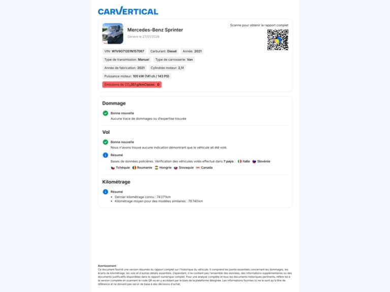 Mercedes Sprinter Ccb 314 CDI Long plateau +coffre 143ch 33000€ HT G - Image 08 (July 7, 2026)