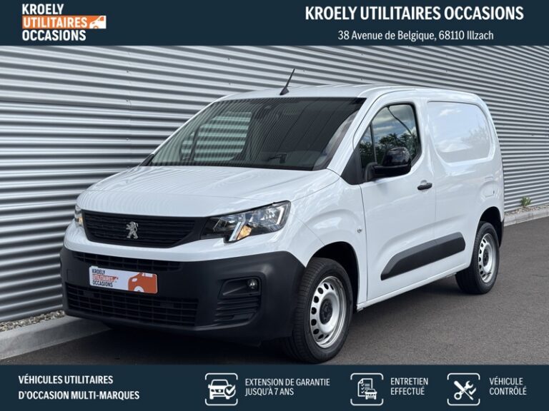 Peugeot Partner 1.5L 130ch EAT8 M 1000Kg Asphalt 16 900€ HT - Image 01 (July 7, 2026)