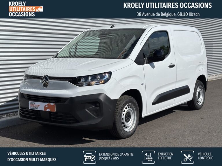 Citroën Berlingo 1.5L 100ch Pack Premium Connect M 650kg 17 075€ H - Image 01 (July 7, 2026)