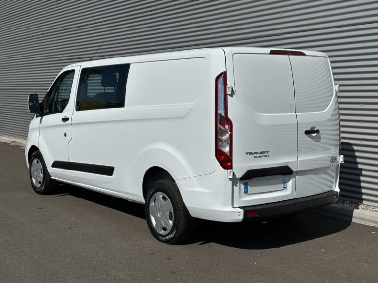 Ford Transit Custom cabine approfondie 2.0L 130ch 320 Trend Business 24 160€ HT - Image 04 (July 7, 2026)