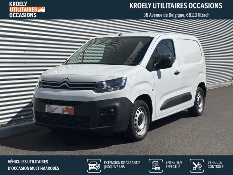 Citroën Berlingo 1.5L 130ch EAT8 Driver M 650Kg 13 740€ HT - Image 01 (July 7, 2026)