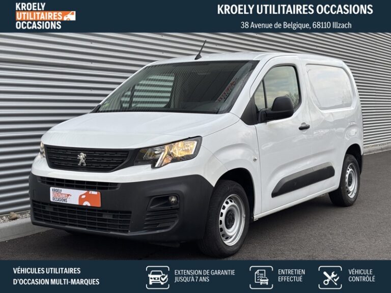 Peugeot Partner 1.5L 100ch Premium L1 650Kg 9 990€ HT - Image 01 (July 7, 2026)