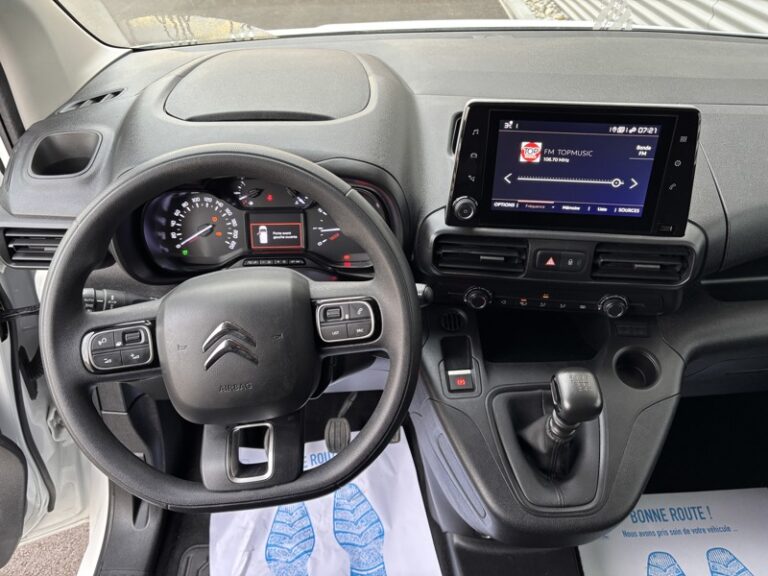 Citroën Berlingo 1.5L 100ch Driver M 650Kg 12 075€ HT - Image 10 (July 7, 2026)