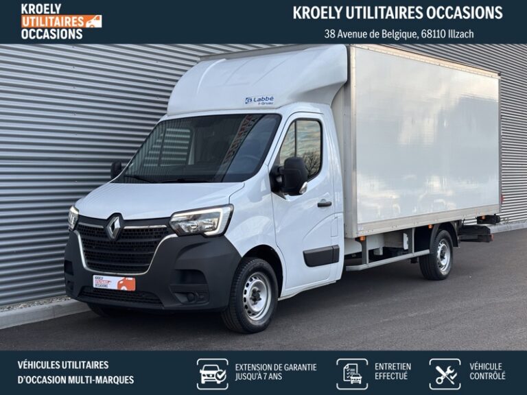 Renault Master Caisse 20m3 + Hayon 2.3L 135ch 3,5t Grand Confort 24 990€ HT - Image 01 (July 7, 2026)