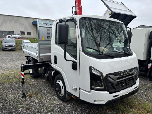 Isuzu M27 GEN 2 3.0L 150CH BVA BENNE ALU + GRUE FASSI F30 + RADIOCOMMANDE + ALLONGE - Image 01 (July 7, 2026)