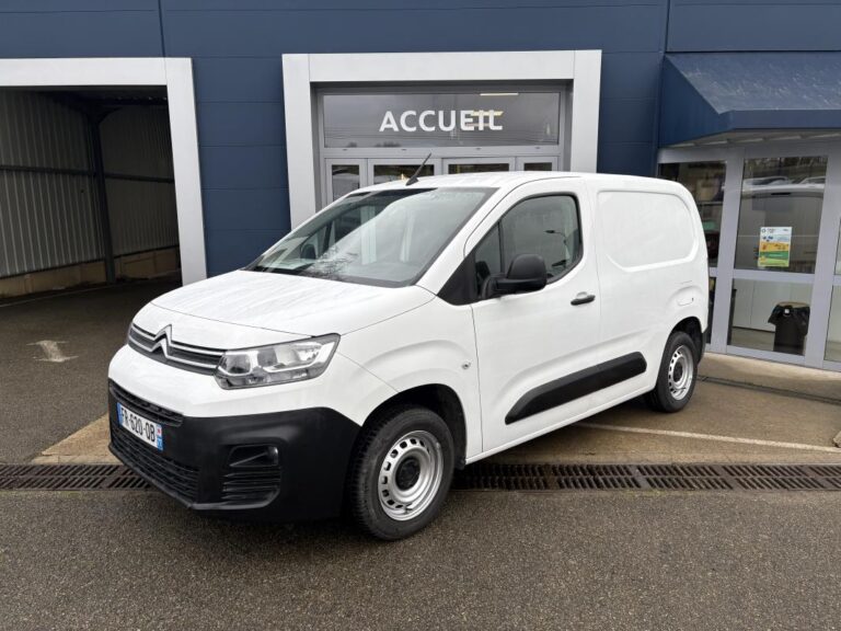 Citroën Berlingo M 650KG 1.5 BHDI 75CV BVM5 CLUB – TVA RECUPERABLE 9160 HT - Image 01 (July 7, 2026)