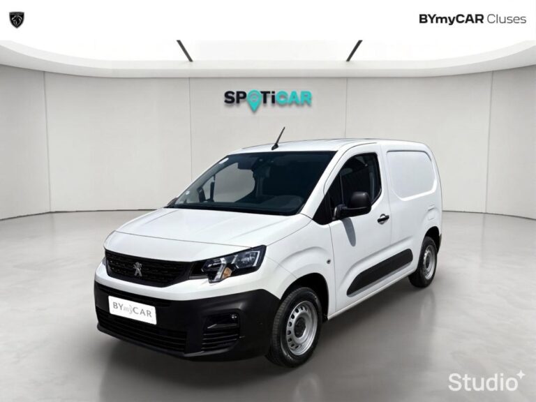 Peugeot Partner FOURGON STANDARD 650 KG BLUEHDI 100 S&S BVM5 ASPHALT - Image 01 (July 7, 2026)