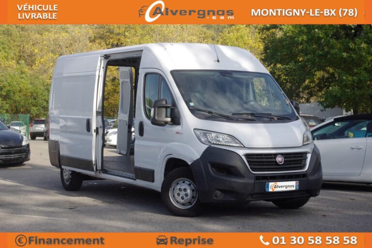 Fiat Ducato FOURGON (2) TOLE 3.3 L3 H2 2.3 MJT 130 EURO 6 PACK PRO NAV PRIX TTC - Image 01 (July 7, 2026)