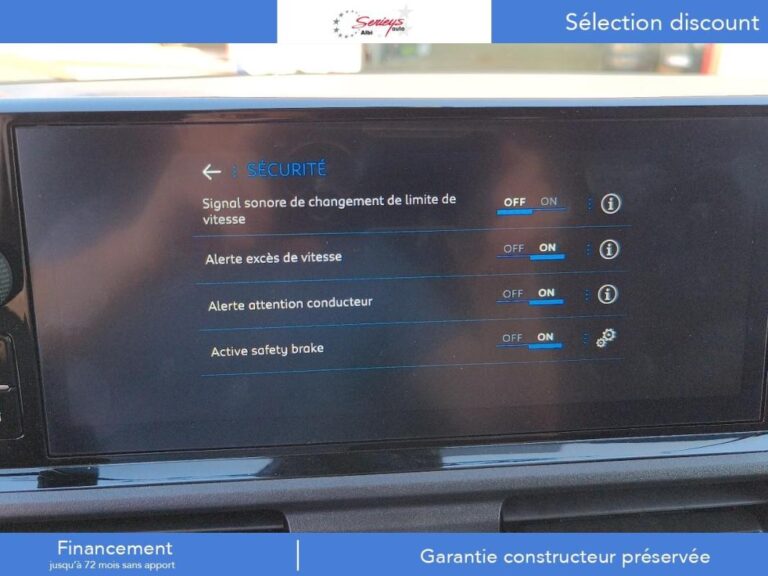 Peugeot Partner CONFORT PLUS 1000 KG BlueHDI 130 EAT8 PK MODUWORK TECHNO - Image 17 (July 7, 2026)