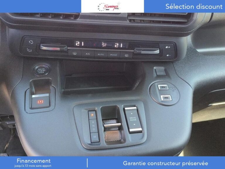 Peugeot Partner CONFORT PLUS 1000 KG BlueHDI 130 EAT8 PK MODUWORK TECHNO - Image 02 (July 7, 2026)
