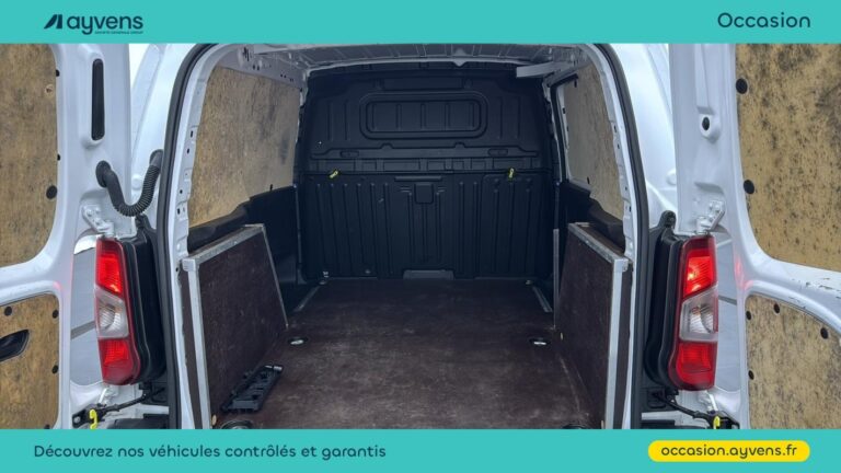 Peugeot Partner Standard 1000kg BlueHDi 100ch S&S Asphalt - Image 09 (July 7, 2026)