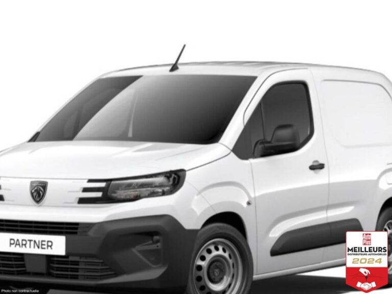 PEUGEOT PARTNER M 650KG 1.5 BlueHDi S&S – 100 III FOURGON Fourgon M PHASE 2 - Image 01 (July 8, 2026)