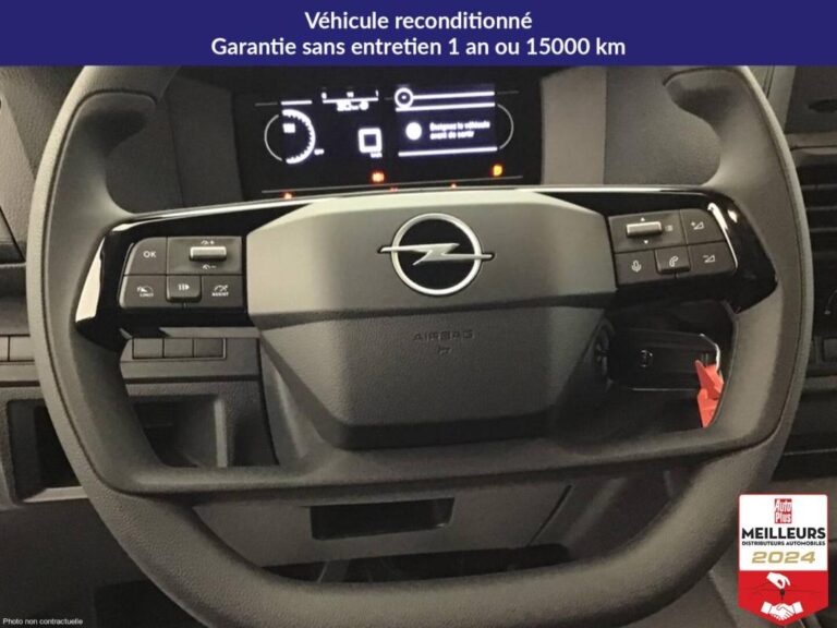 Opel Vivaro FOURGON L3 FGN TAILLE XL BLUEHDI 145 BVM6 4 portes VUL - Image 12 (July 8, 2026)