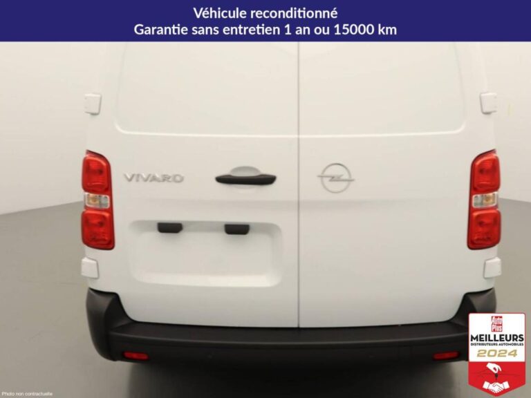 Opel Vivaro FOURGON L3 FGN TAILLE XL BLUEHDI 145 BVM6 4 portes VUL - Image 05 (July 8, 2026)