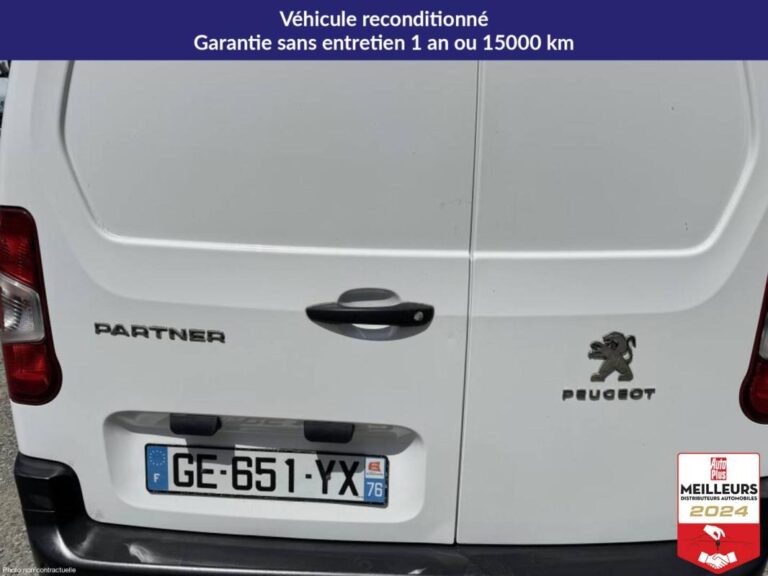 Peugeot Partner M 650KG 1.5 HDI 100CH 2 PLACES - Image 09 (July 8, 2026)