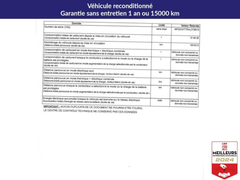 Ford Transit 170CH BENNE COFFRE 2.0 EcoBlue Propulsion - Image 14 (July 8, 2026)