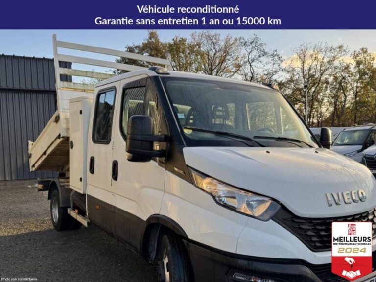 Iveco Daily 35C14 BENNE COFFRE DOUBLE CABINE RJ 6 places - Image 01 (July 8, 2026)