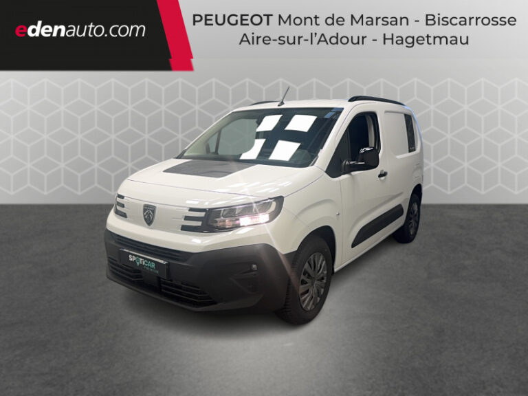 Peugeot Partner FGN FOURGON M DIESEL 100 CH MANUELLE SERIE SPECIALE PRO SKILL - Image 01 (July 8, 2026)
