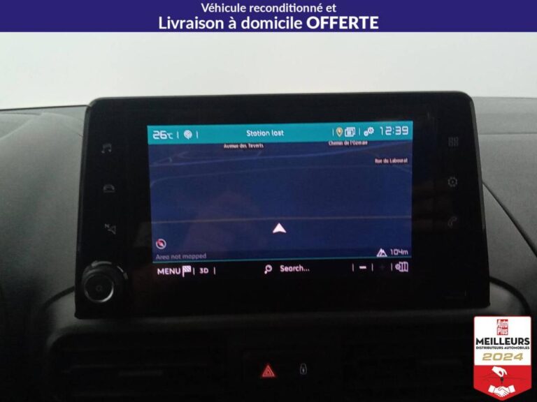Citroën Berlingo VAN M 130CV BVA WORKER 3PL +Caméra de re - Image 19 (July 9, 2026)