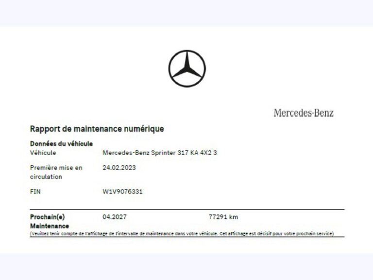 Mercedes Sprinter 317 CDI Fourgon 12m3 170CH BVA 34900€HT Garan - Image 12 (July 22, 2026)