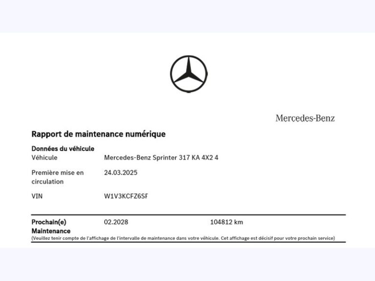 Mercedes Sprinter 317 CDI Fourgon 14M3 170CH BVA 38900€HT Garan - Image 13 (July 22, 2026)
