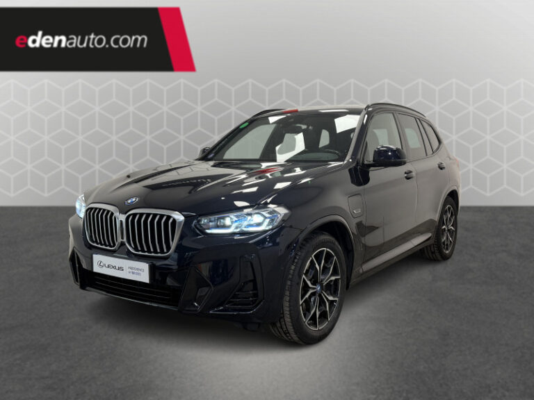 BMW X3 xDrive 30e 292ch BVA8 M Sport - Image 01 (July 26, 2026)
