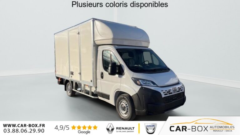 Fiat Ducato Chassis Cabine CC CGRV HAY+AUV+CAP L3 3.5T MAXI HD D 140 CH MAN - Image 01 (July 30, 2026)