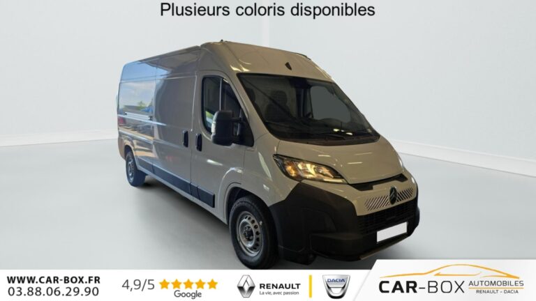 Citroën Jumper Fourgon DIESEL 140 CH 3.5T RENF MAN FIRST - Image 01 (July 1, 2026)