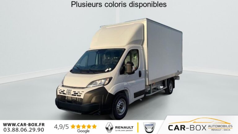 Fiat Ducato Chassis Cabine CC CGRV 2P AR+ESC L3 3.5T MAXI D 140 CH MAN - Image 02 (July 1, 2026)