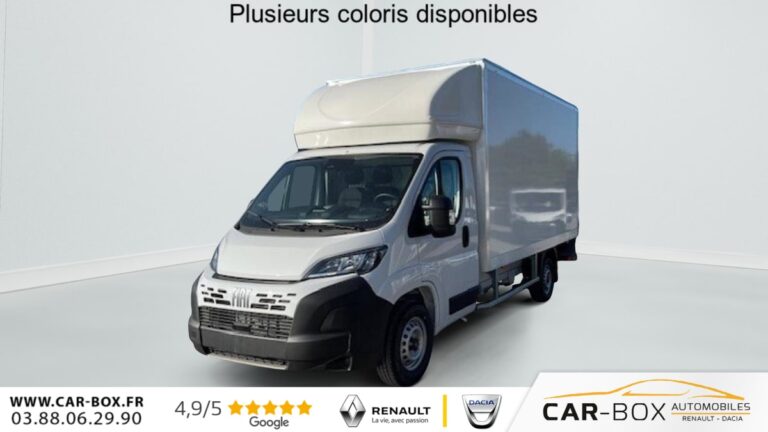 Fiat Ducato Chassis Cabine CC CGRV HAY+AUV+CAP L3 3.5T MAXI HD D 140 CH MAN - Image 12 (July 1, 2026)