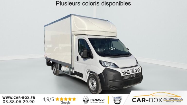 Fiat Ducato Chassis Cabine CC CGRV HAY+AUV+CAP L3 3.5T MAXI HD D 140 CH MAN - Image 13 (July 1, 2026)