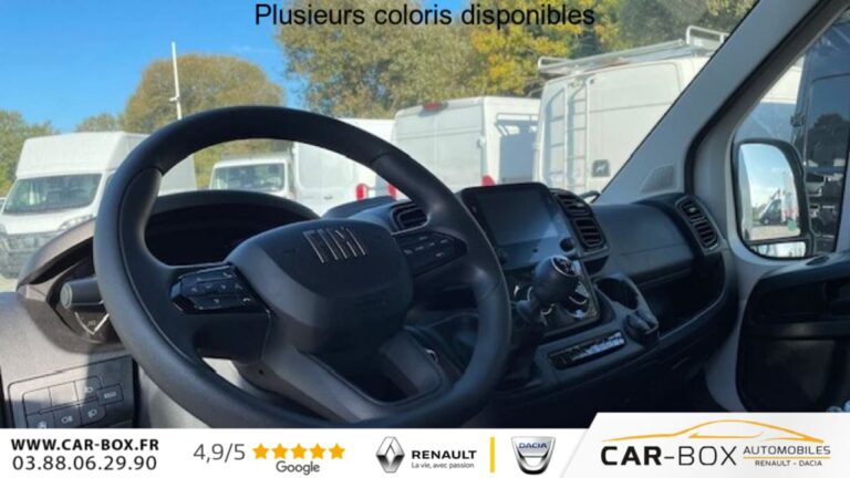 Fiat Ducato Chassis Cabine CC CGRV HAY+AUV+CAP L3 3.5T MAXI HD D 140 CH MAN - Image 19 (July 1, 2026)