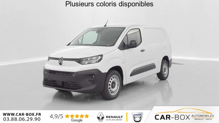 Citroën Berlingo VAN XL 950kg 1.5 BlueHDi 130ch EAT8 - Image 03 (July 1, 2026)