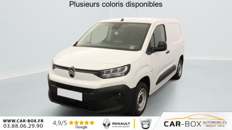 Citroën Berlingo VAN M LIGHT 650 KG 1.5 BlueHDi 100 - Image 01 (July 1, 2026)
