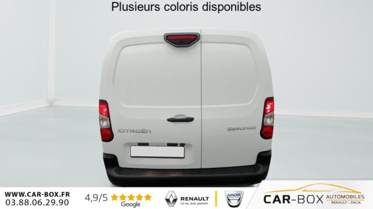 Citroën Berlingo VAN M DIESEL 100 CH MANUELLE - Image 06 (July 1, 2026)