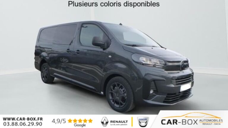 Citroën Jumpy Cabine Approfondie CAB XL BLUEHDI 180 S EAT8 - Image 01 (July 1, 2026)